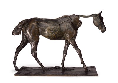 Cavallo purosangue, al passo da Edgar Degas