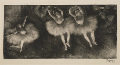 Tre Ballerine, c.1878 da Edgar Degas