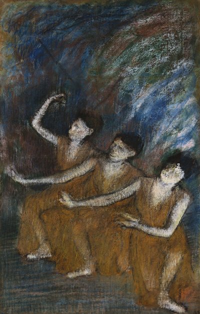 Tre danzatori, c.1895-98 da Edgar Degas