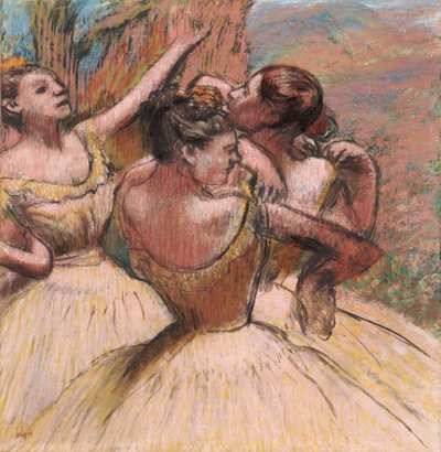 Tre ballerini, c.1899 da Edgar Degas