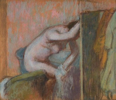Toilette dopo il bagno, c.1888 da Edgar Degas
