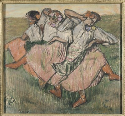 Tre danzatrici russe da Edgar Degas