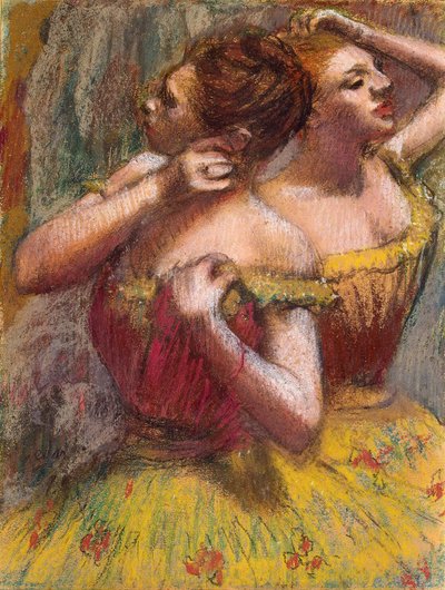 Due ballerine da Edgar Degas