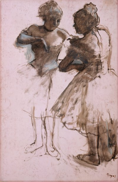 Due ballerine, 1873 da Edgar Degas