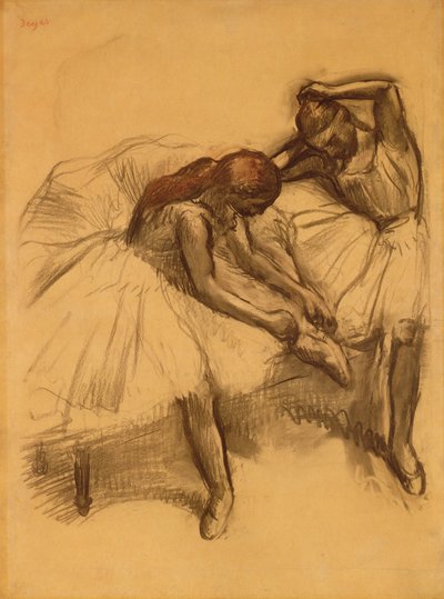 Due ballerini, 1905 da Edgar Degas