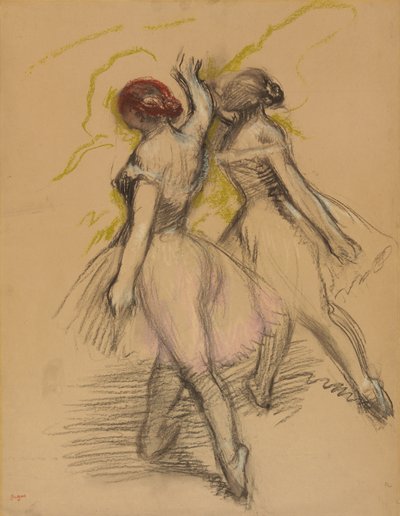 Due ballerine da Edgar Degas
