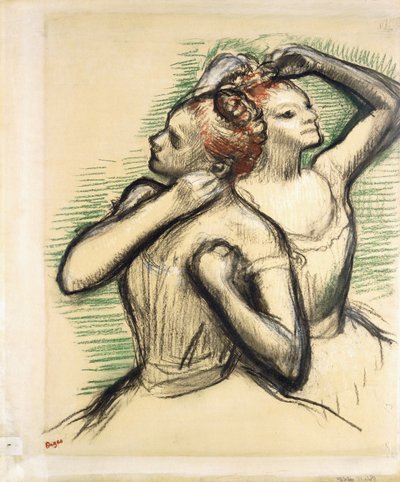 Due ballerini, c.1897 da Edgar Degas