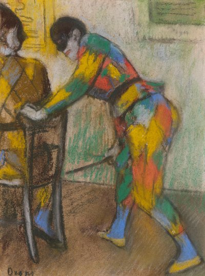 Due arlecchini da Edgar Degas