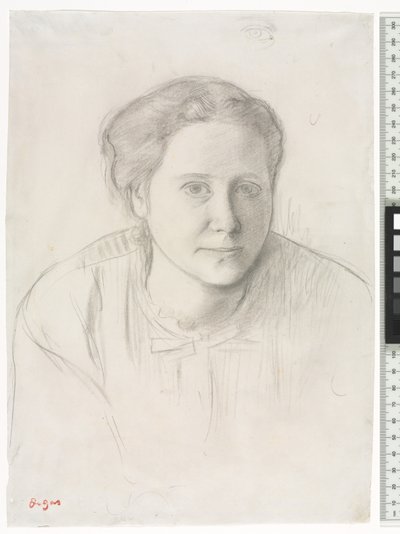 Victoria Dubourg, c.1866 da Edgar Degas