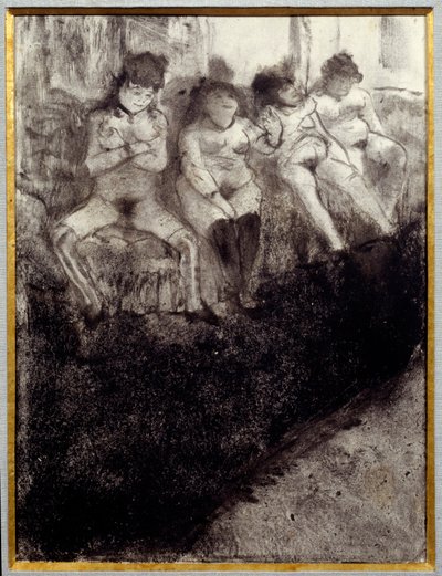 Aspettando (seconda versione) da Edgar Degas