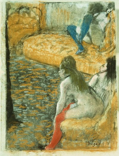 In attesa di un cliente, c.1879 da Edgar Degas