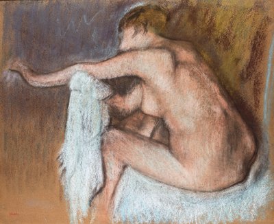 Donna che si asciuga il braccio; Femme S