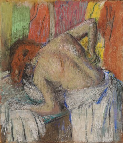 Donna che si lava la schiena; Femme s