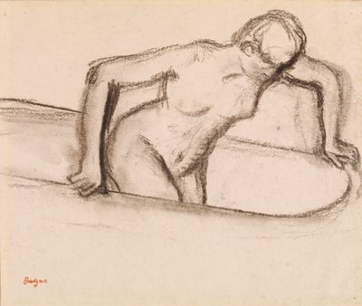 Donna nella vasca da Edgar Degas