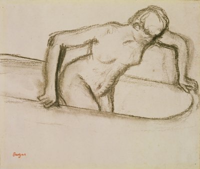 Donna nella vasca da Edgar Degas
