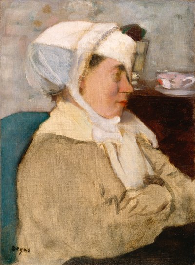 Donna con una Fasciatura da Edgar Degas