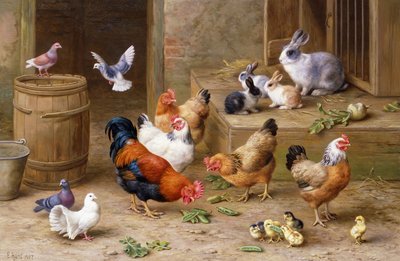 Amici del cortile da Edgar Hunt