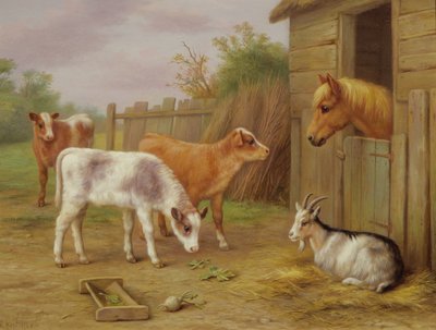 Scena di Fattoria da Edgar Hunt