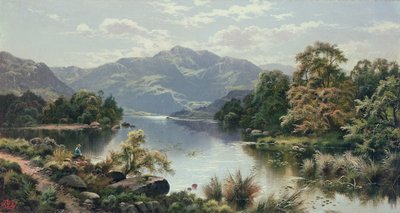 Scena di un Lago nel Galles del Nord da Edgar Longstaffe