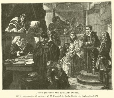 Giudice Jeffreys e Richard Baxter da Edgar Melville Ward
