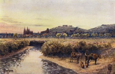 Spagna settentrionale: Burgos, da est da Edgar T. A. Wigram