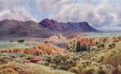 Spagna settentrionale: La Rioja Alavesa, guardando verso nord attraverso l