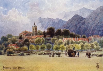 Spagna settentrionale: Pasana, un villaggio di montagna asturiano da Edgar T. A. Wigram