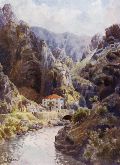 Spagna settentrionale: La gola del Deva, Urdon da Edgar T. A. Wigram