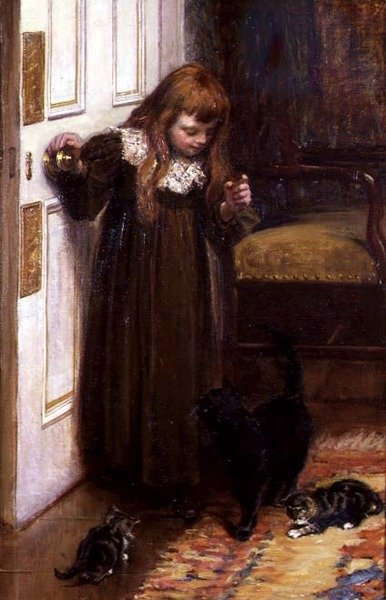 Giocando con i gattini da Edith F. Grey