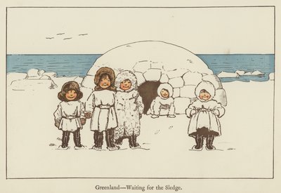 Groenlandia, in attesa della slitta da Edith Farmiloe