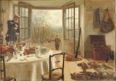 Il Pranzo dello Sportivo da Edith Hayllar