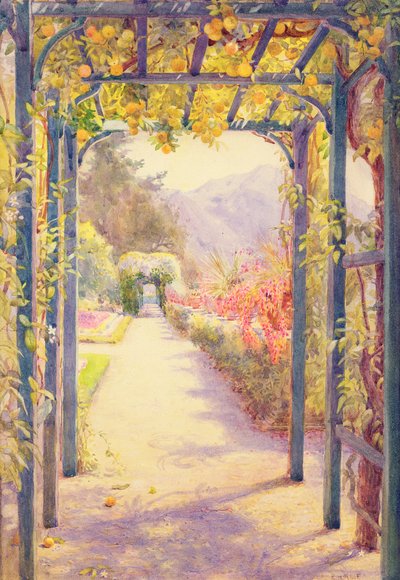 Una pergola italiana da Edith Helena Adie