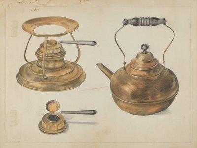 Bruciatore e Bollitore da Edith Magnette