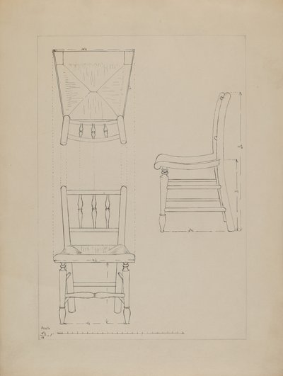 Sedia da Edith Magnette
