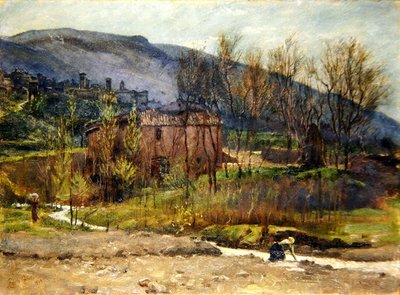 Villaggio toscano da Edith Ridley Corbet