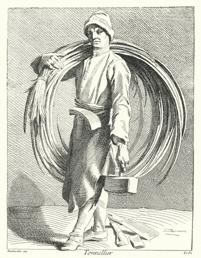 Bottai (incisione) da Edmé (after) Bouchardon