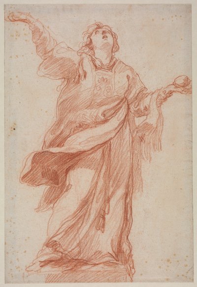 San Stefano in estasi, seconda metà del 1700 da Edmé Bouchardon