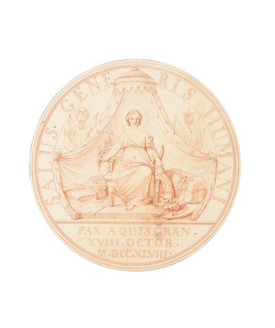La pace di Aquisgrana, 1748 da Edmé Bouchardon