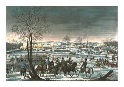 Battaglia vicino a Hohenlinden, 3 dicembre 1800 da Edme Bovinet