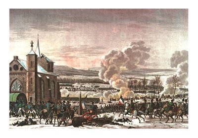 La battaglia di Eylau, 9 febbraio 1807 da Edme Bovinet