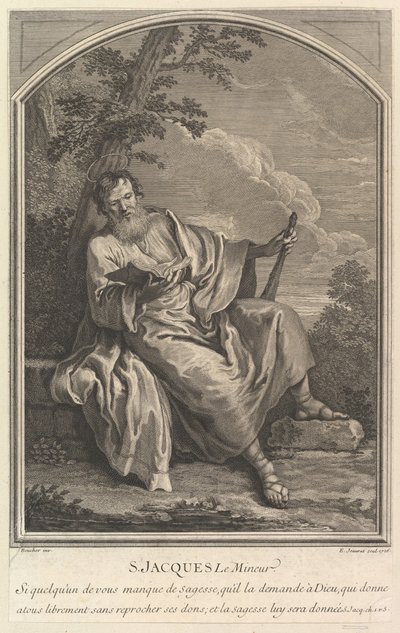 San Giacomo il Minore, 1726 da Edme Jeaurat