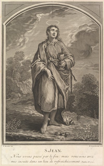 San Giovanni, 1726 da Edme Jeaurat