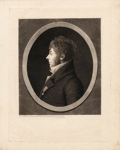 Ritratto del compositore Étienne Nicolas Méhul 1763-1817 da Edme Quenedey