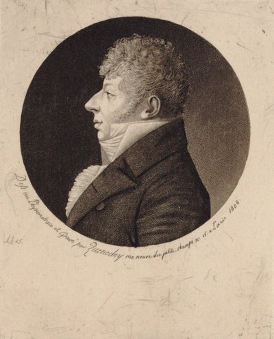 Ritratto del violinista e compositore Jean Nicolas Auguste Kreutzer, 1808 da Edme Quenedey