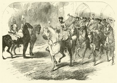 Banda delle Guardie a Cavallo da Edmond (after) Morin