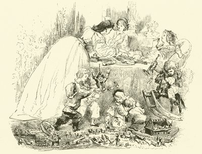 Scene di Vita Parigina: Capodanno dei Bambini da Edmond (after) Morin