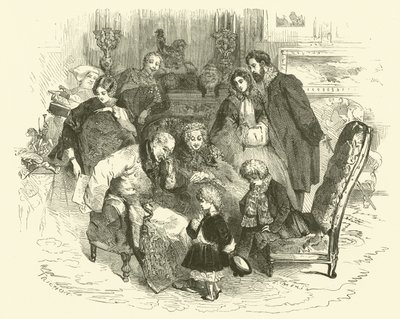 Scene di vita parigina: Capodanno dei genitori da Edmond (after) Morin