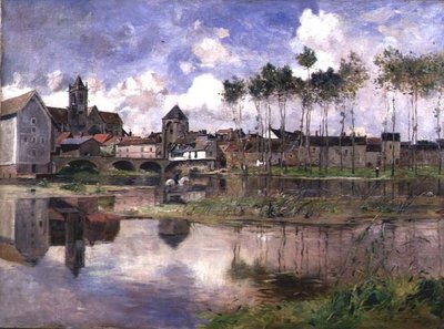Moret-sur-Loing da Edmond Charles Yon