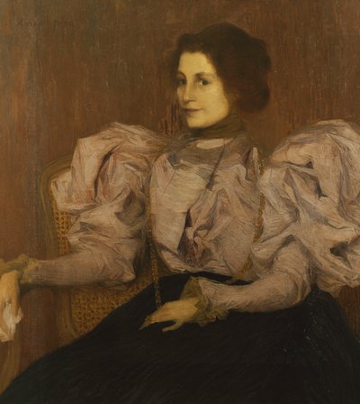 Ritratto di Madame Besnard, c.1896 da Edmond François Aman Jean