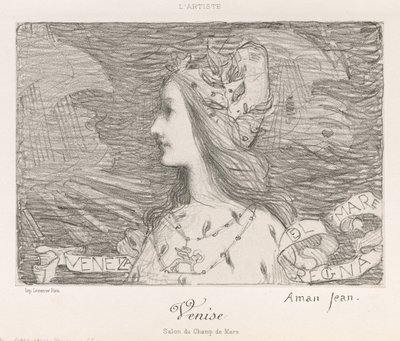Venezia, 1892 da Edmond François Aman Jean